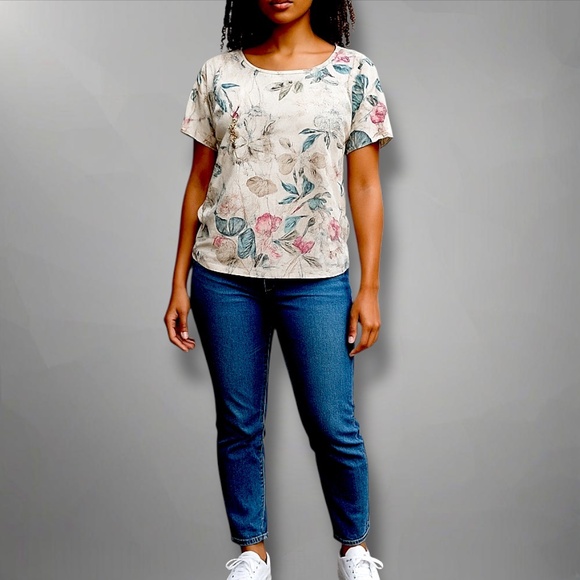 Shein floral blouse L new - Picture 1 of 6